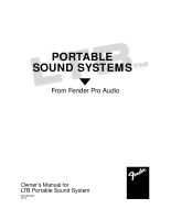 Fender LTB-portable-sound-system - Owners Manual